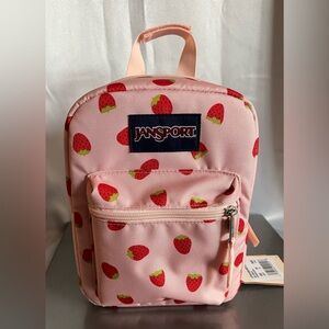 JanSport Strawberry Big Break Lunch Bag